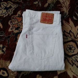 Levi's 501 34X30 white